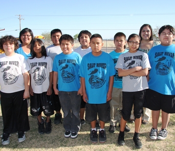Members of the Titans team from Salt River Elementary School will travel to St. Louis to show their robotics skills at the FIRST LEGO League World Festival.