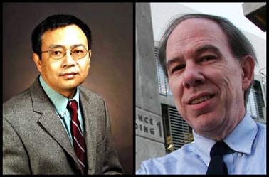 ASU engineering faculty members Nongjian Tao and Bruce Towe