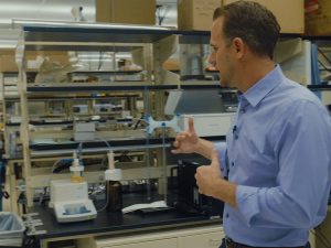 Cody Friesen, an ASU materials science and engineering associate professor, explains the opportunities available in the Avnet Innovation Lab. 